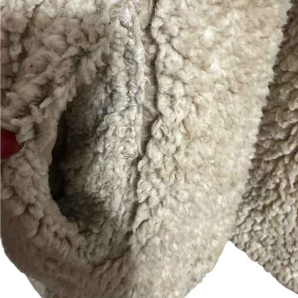 Mo-Ka Santa Fe Apparel Sherpa Fleece Hooded Jacket Size L - Picture 8 of 12